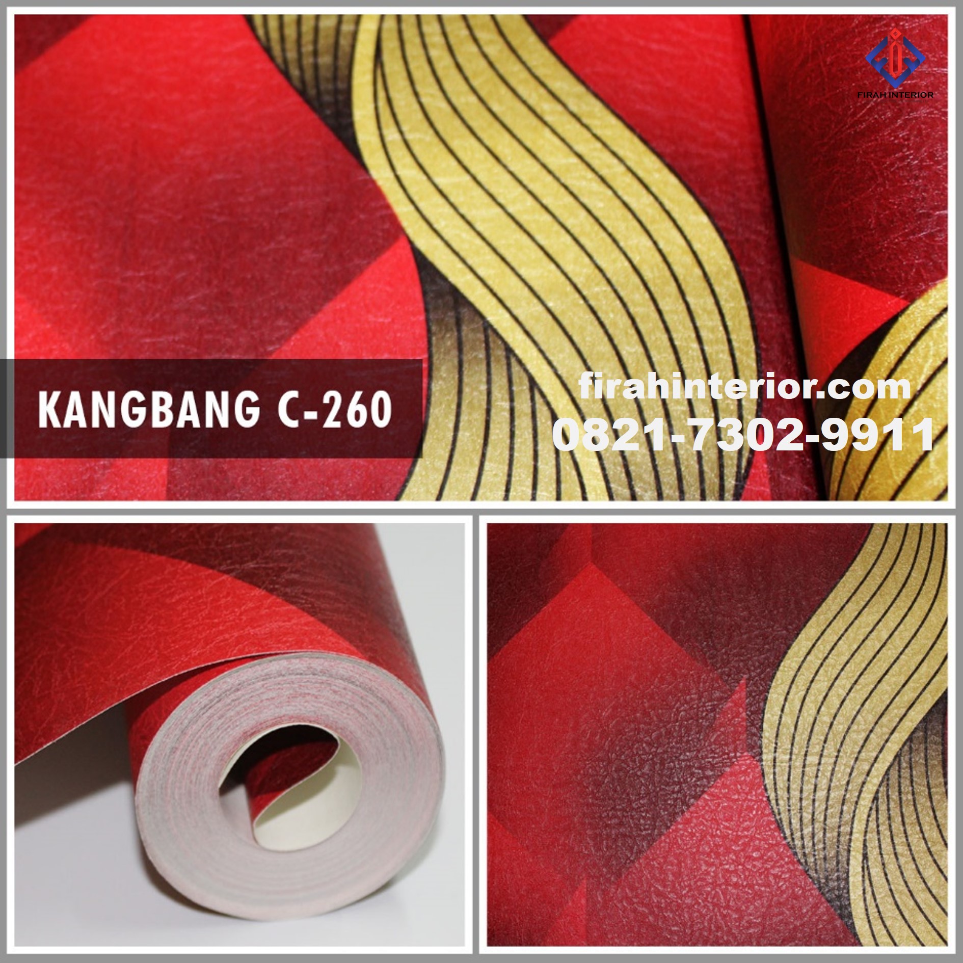 Wallpaper Dinding Kamar Tidur - Call 082173029911